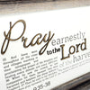 Pray Earnestly - Matthew 9:35‐38