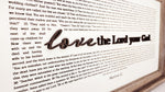 Love the Lord your God | Matthew 22