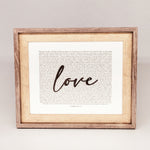 Faith Hope & Love - Set of 3