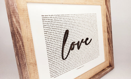 Love - 1 Corinthians Chapter 12 & 13