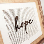 Hope - Romans Chapter 8