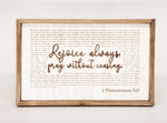 Rejoice Always | 1 Thessalonians 5:17
