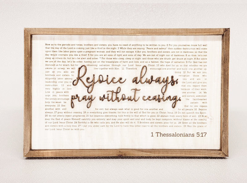 Rejoice Always | 1 Thessalonians 5:17