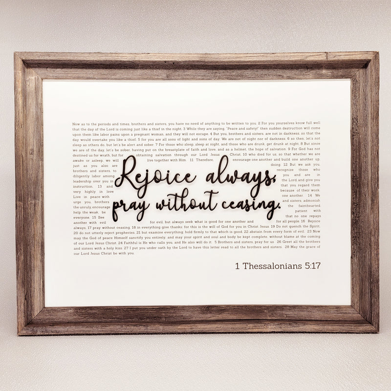 Rejoice Always | 1 Thessalonians 5:17