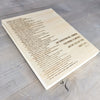 Declare Your Mighty Acts | Psalm 145:4 | Wood Canvas