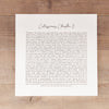 Colossians Chapter 3 - Wood Canvas