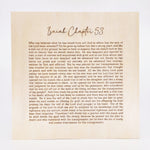 Isaiah Chapter 53 | Wood Canvas