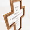 Deny Himself | Matthew 16:24 | Wood Cross