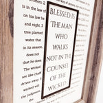 Psalm 1 - Blessed is the man