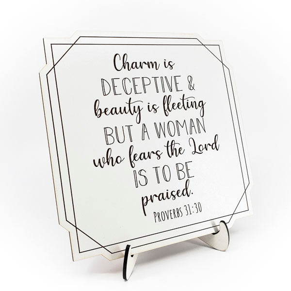 Mini Signs - Various Encouraging Bible Designs