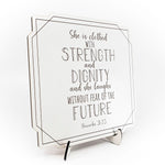 Mini Signs - Various Encouraging Bible Designs