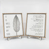 It Is Well With My Soul Hymn - Set of 2 signs