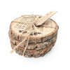Wood Engraved Bible Coasters - "Fellowship" (Set of 4)