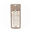 Wood Engraved Keychain | "In Your Midst" Zephaniah 3:17