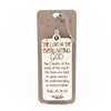 Wood Engraved Keychain | "Everlasting" Psalm 40:28-29