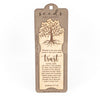 Wood Engraved Bookmark | "Trust" Jeremiah 17:7-8