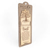 Wood Engraved Bookmark - "Trust" Jeremiah 17:7-8