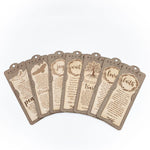 Wood Engraved Bookmark | "Trust" Jeremiah 17:7-8